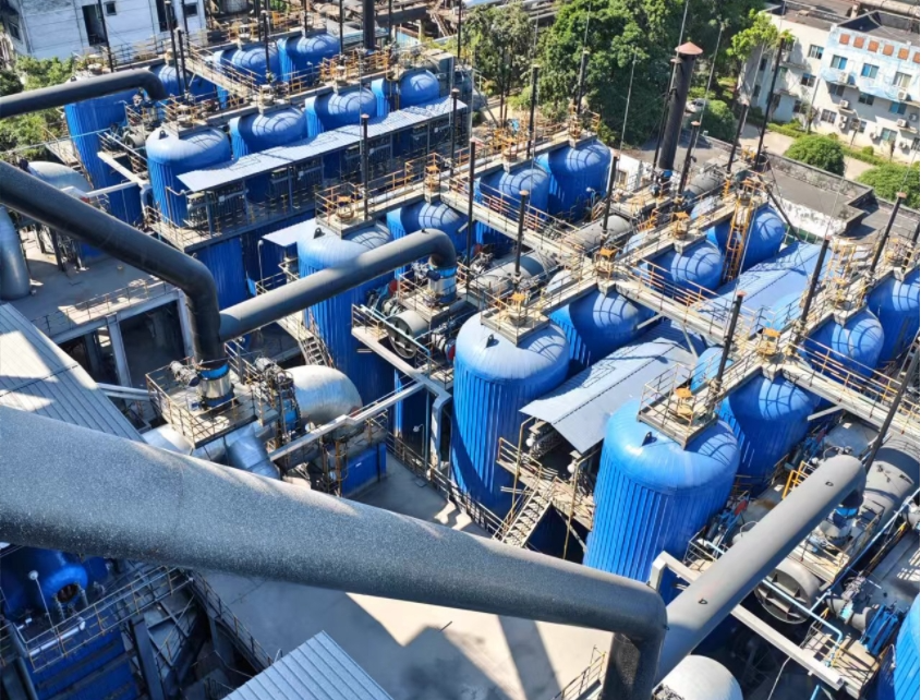 華銀鋁業(yè)升級改造大型氣化爐項目